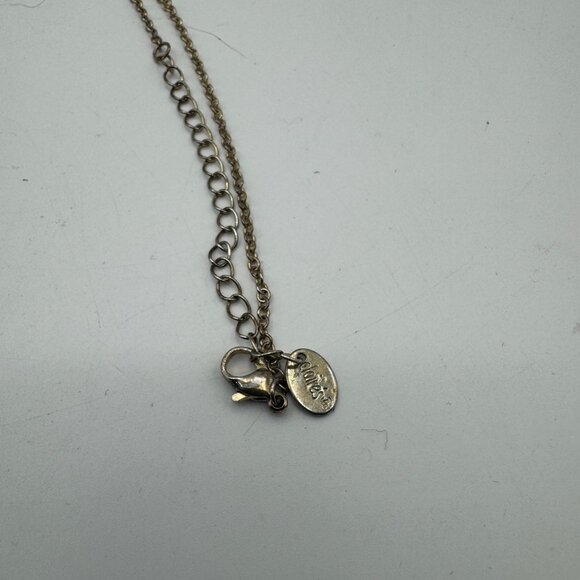 Gold-Tone Moon & Star Pendant Daughter Necklace With Adjustable Chain - Picture 4 of 5